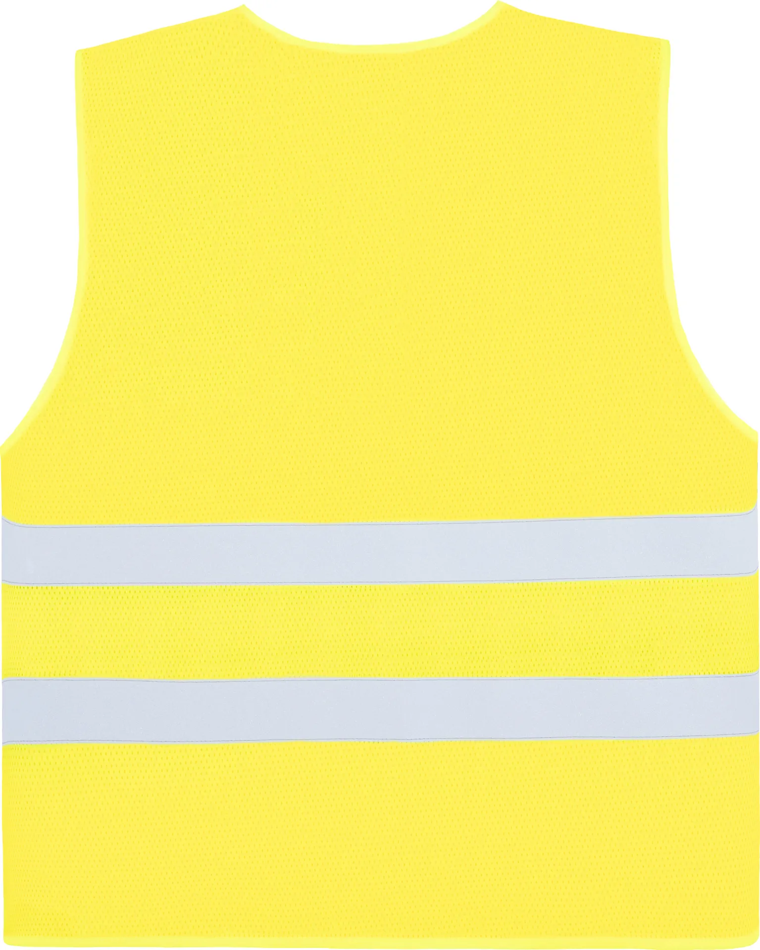 korntex-kxcmz-comfort-mesh-safety-vest-rhodes-co2-neutral-signalyellow-back-3 Korntex Mesh-Warnweste Comfort-Fit mit Reißverschluss Rhodes
