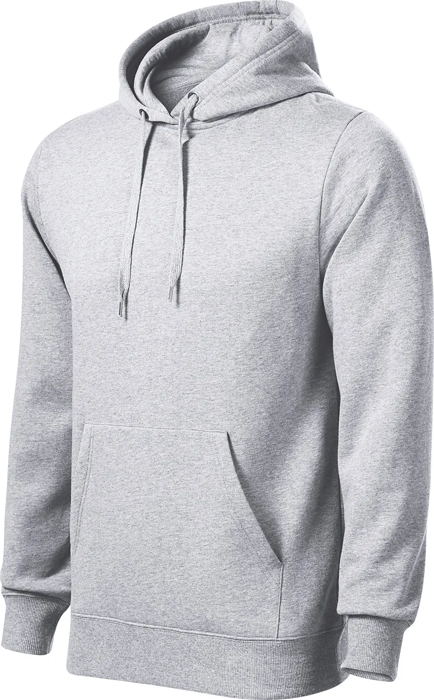 malfini-413-cape-sweatshirt-herren-hellgrau-meliert-left-3 MALFINI Sweatshirt Cape 413