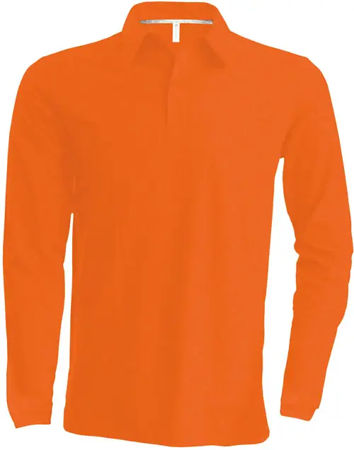Kariban Herren Piqué Polo langarm