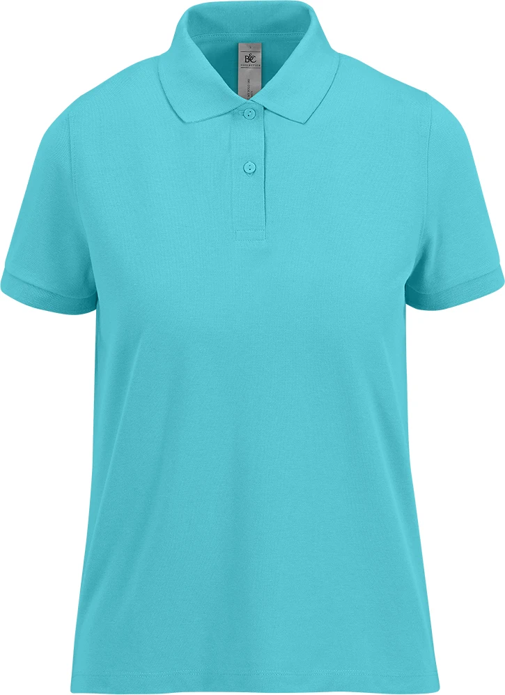 BC-PW461-My-Polo-180-women-metaturquoise-4 B&C My Polo 180 /Women