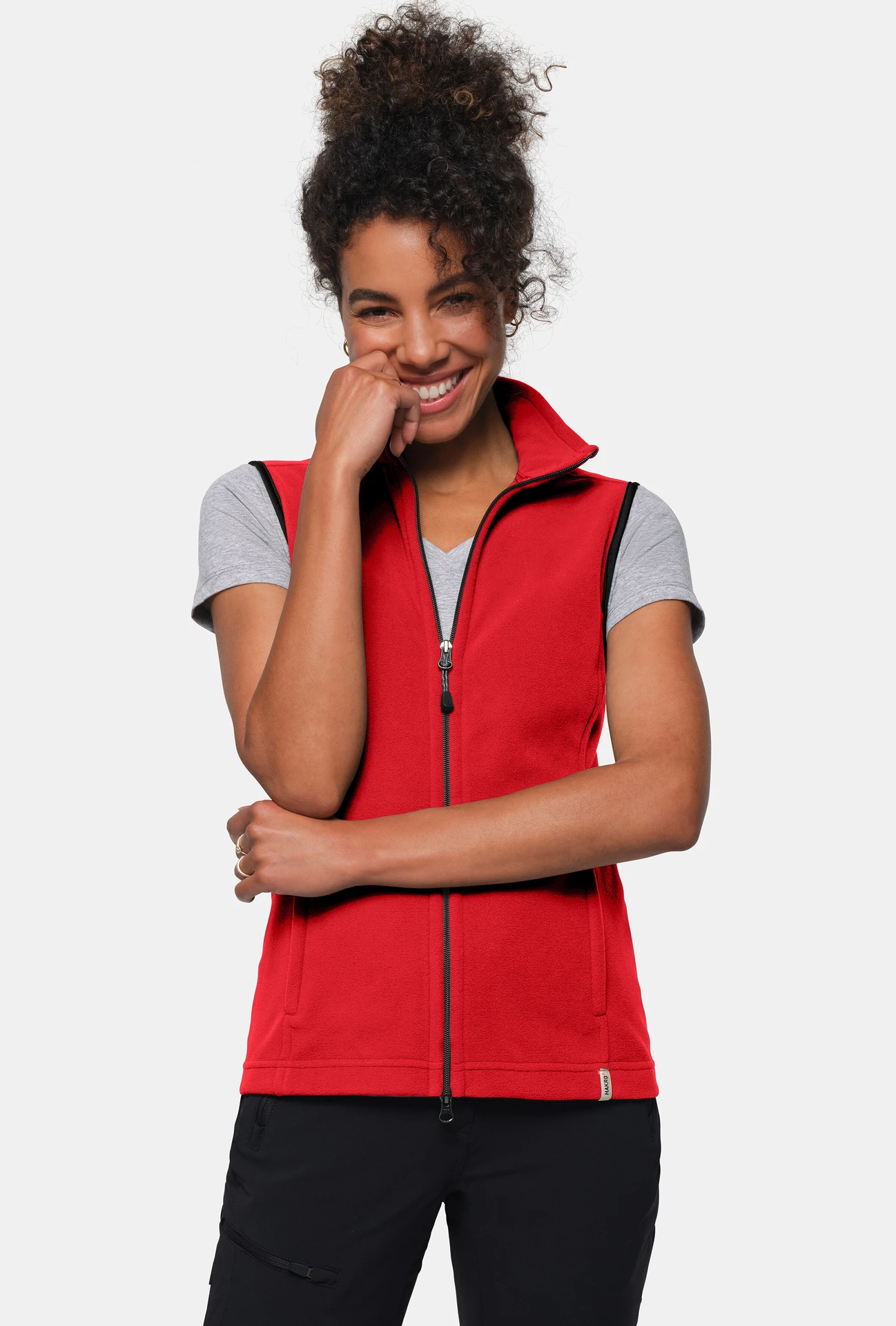 HAKRO Damen Fleeceweste 247 ECO