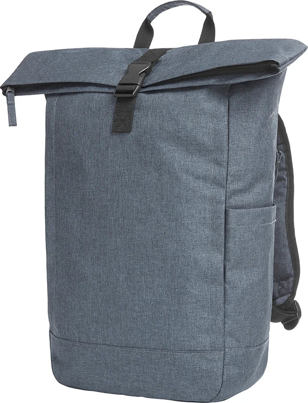 halfar-1816076-backpack-circle-blue-grey-sprinkle-front-1 HALFAR Backpack Circle