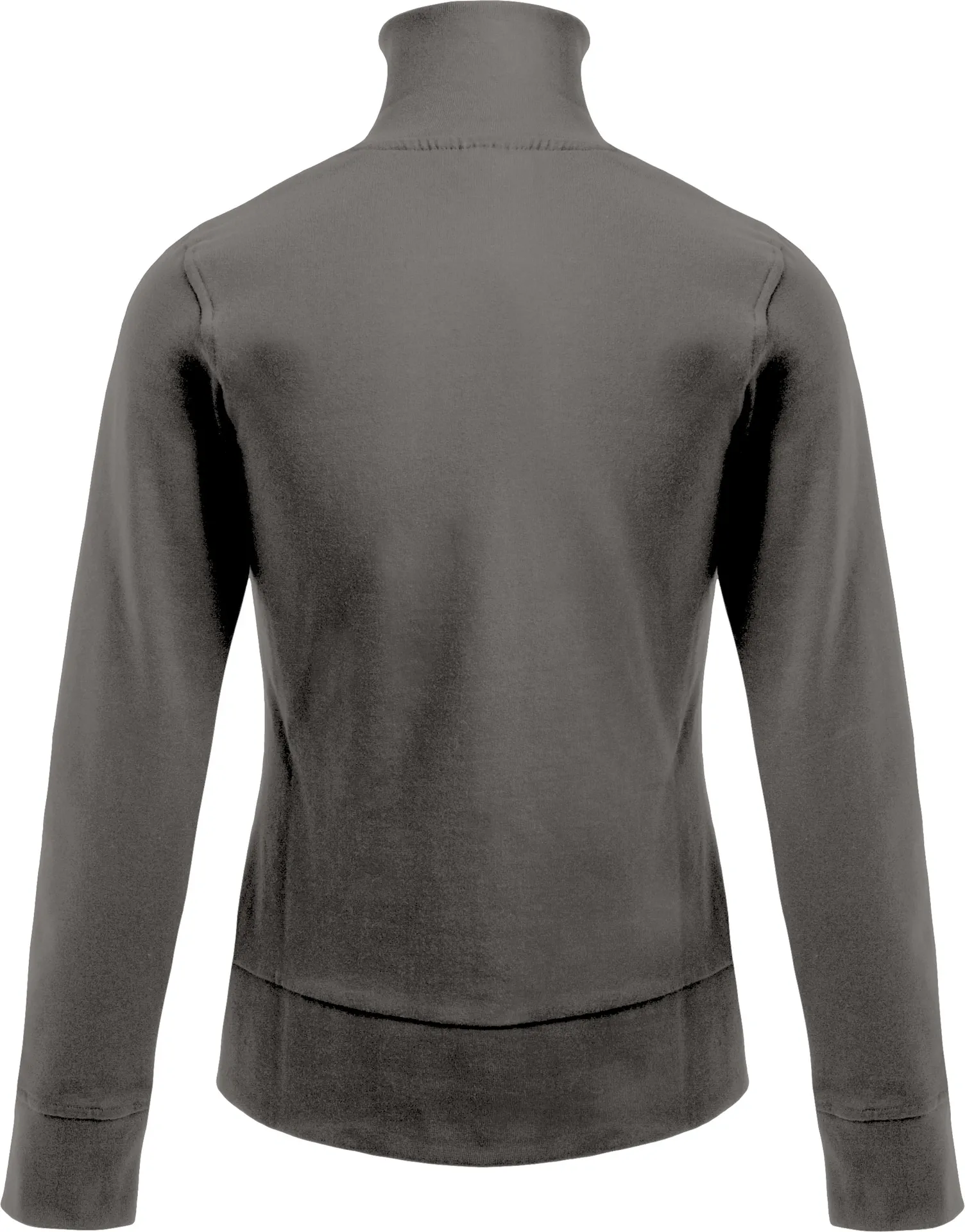 promodoro-5295-womens-jacket-stand-up-collar-steelgrey-back-6 Promodoro Women's Jacket Stand-Up Collar