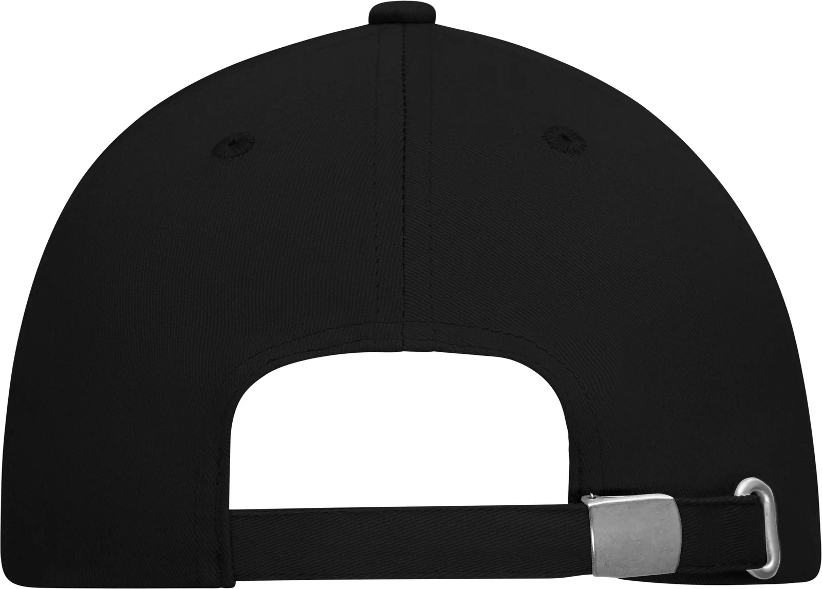 daiber-mb6249-6-panel-cap-bio-cotton-black-back-5 daiber 6-Panel Cap Bio Cotton