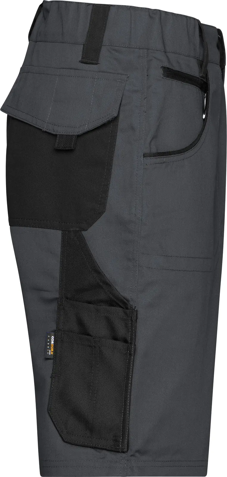 jn835-workwear-bermudas-carbon-black-right-6 James & Nicholson Workwear Bermudas
