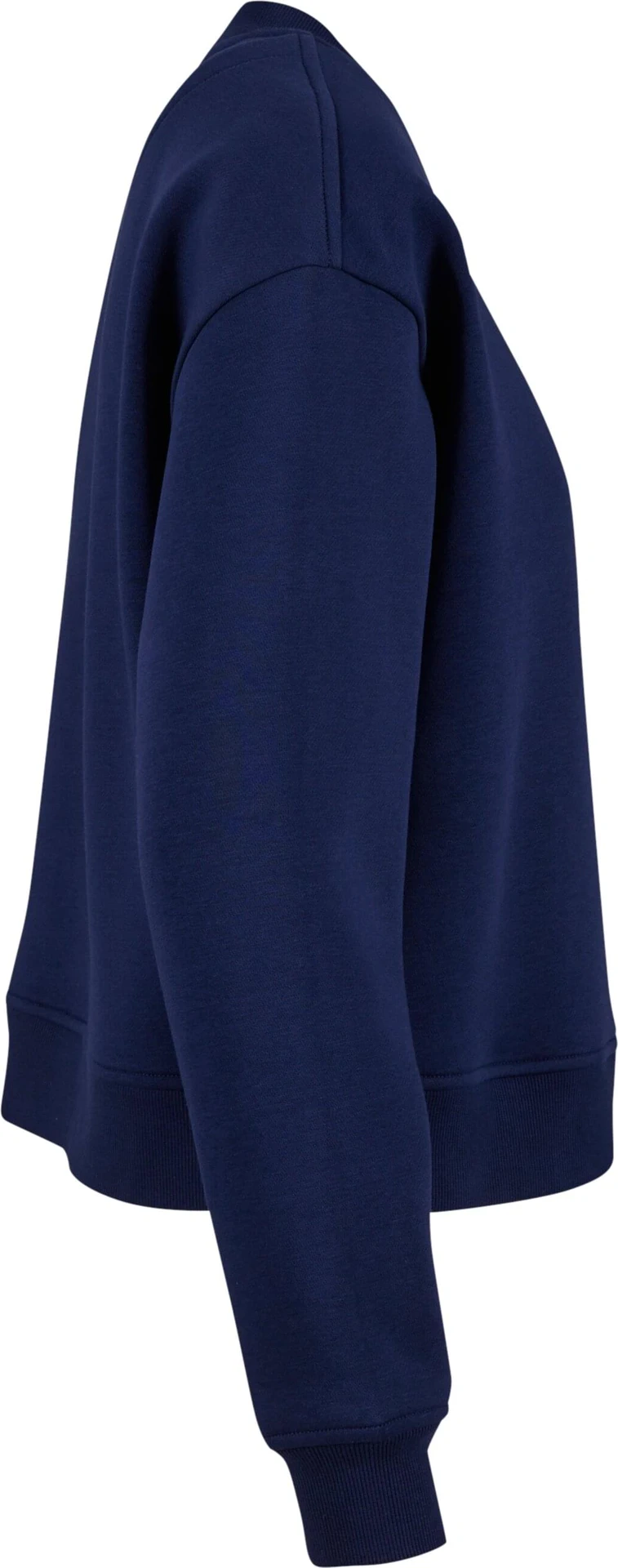 Build Your Brand Ladies Oversized Crewneck Sweatshirt