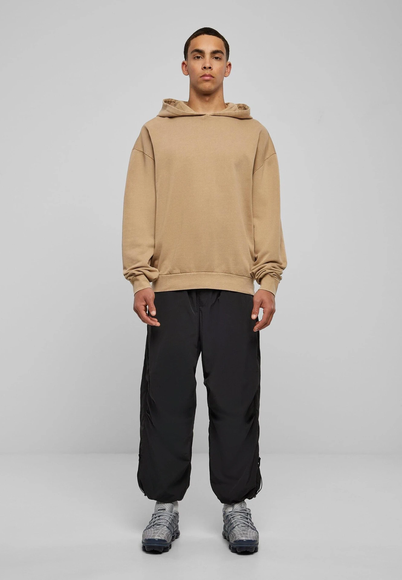 Build Your Brand Acid Washed Oversize Hoody