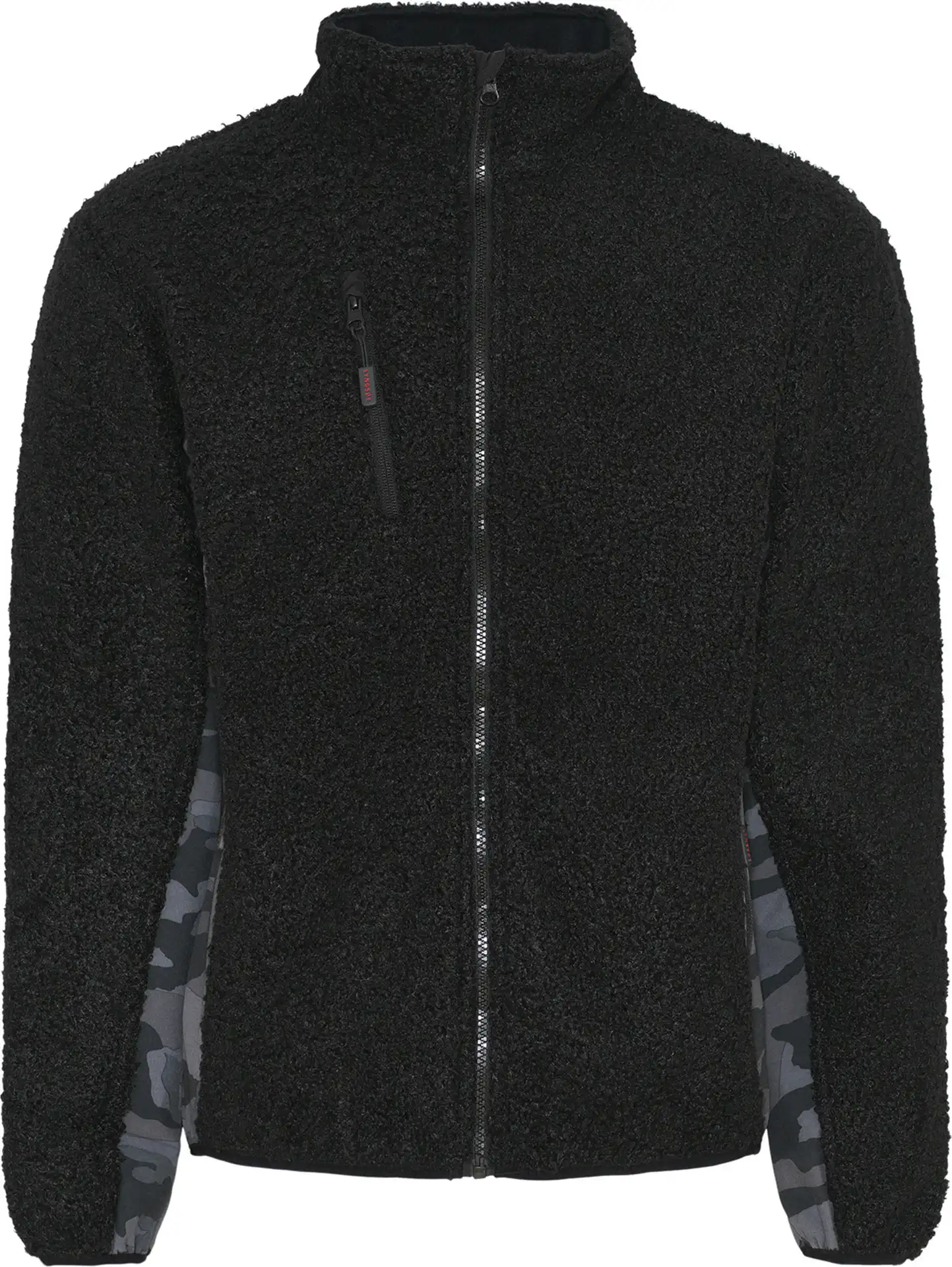 lyngsoe-f1081-flor-fleecejacke-schwarz-front-1 Lyngsøe F1081 Flor Fleecejacke