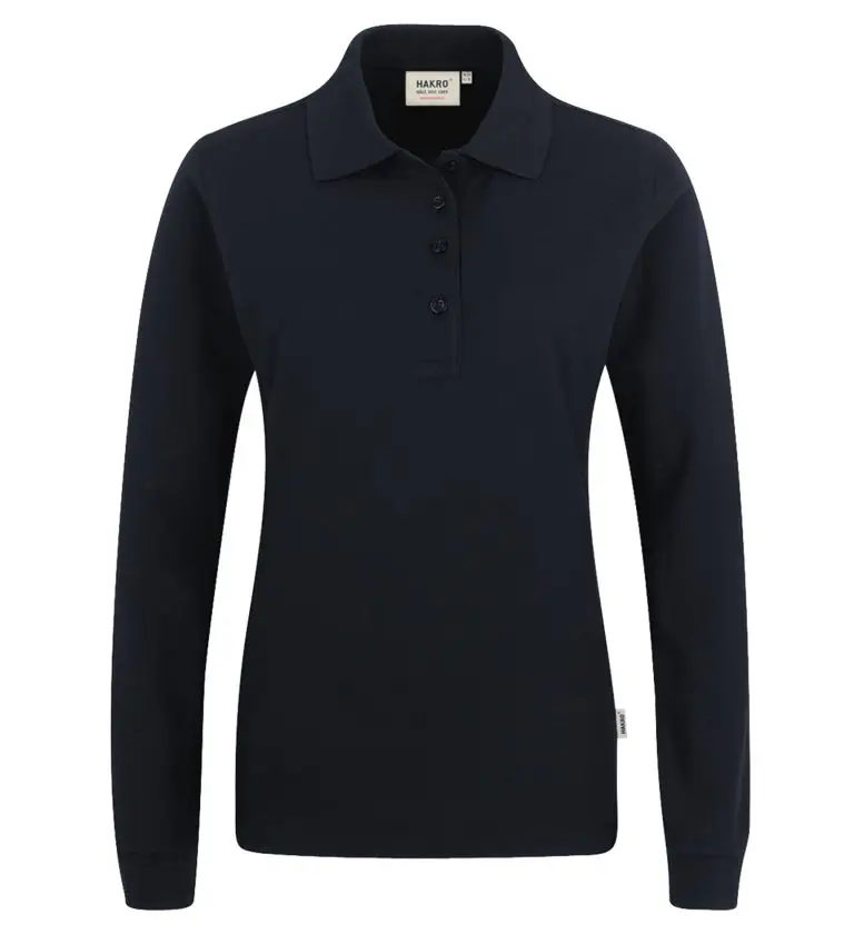 HAKRO Women-Longsleeve-Poloshirt 215 Mikralinar®