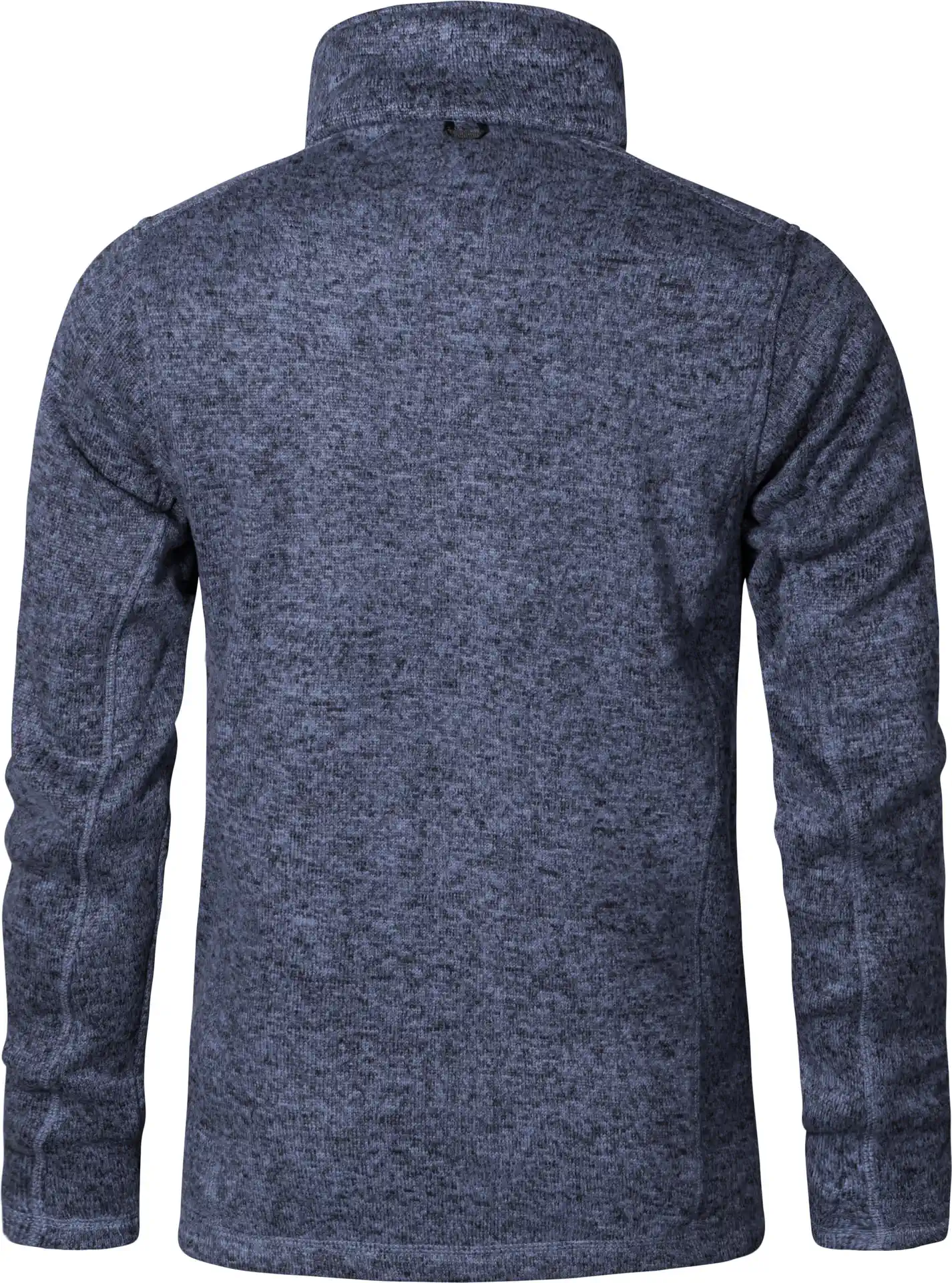 promodoro-7720-mens-knit-fleece-jacket-heatherblue-back-6 Promodoro Men's Knit Fleece Jacket C+