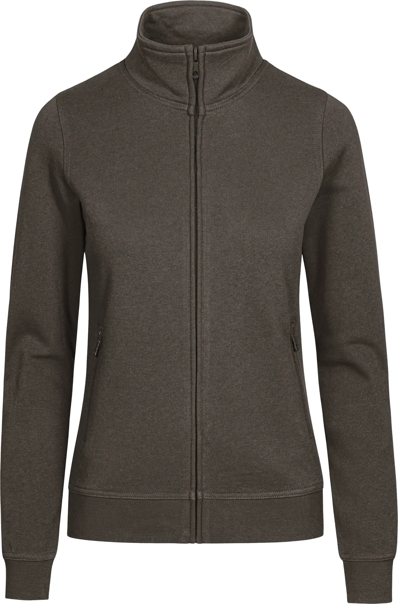 promodoro-5275-womens-sweatjacket-charcoal-front-3 Promodoro Women's Sweatjacket