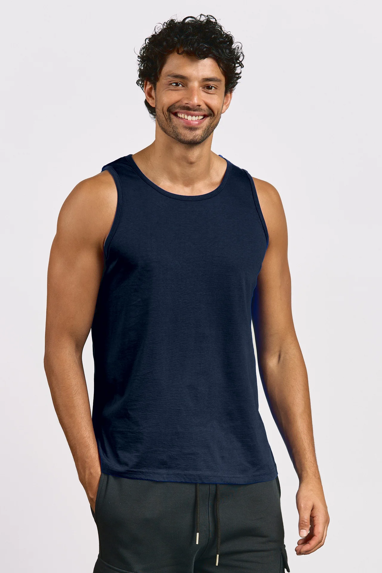 promodoro-1050-mens-athletic-t-shirt-navy-model-0 Promodoro Men's Athletic-T