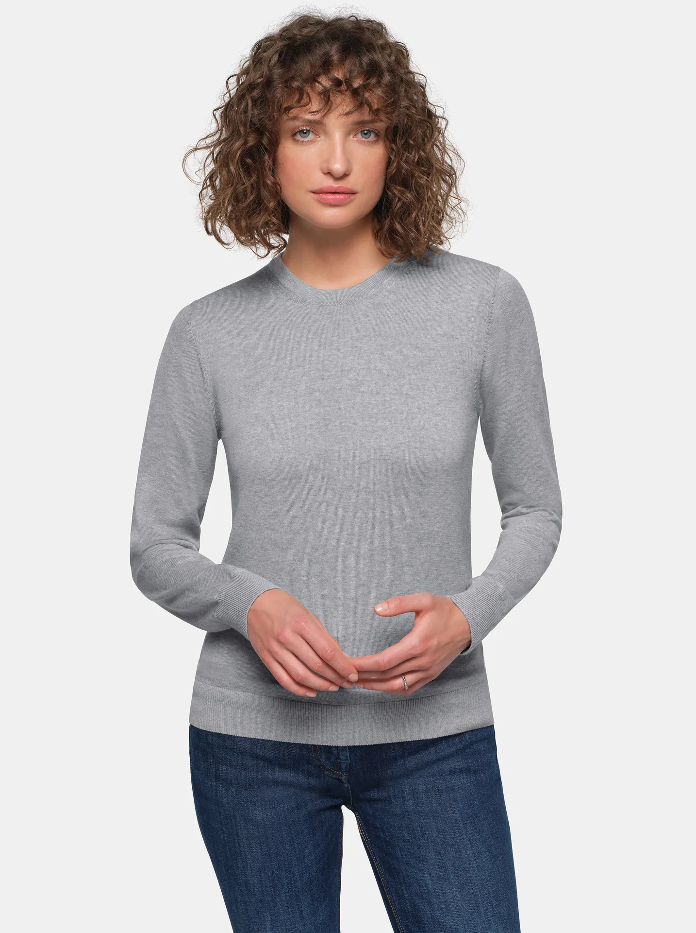 HAKRO Damen Pullover 135 Premium-Baumwolle 