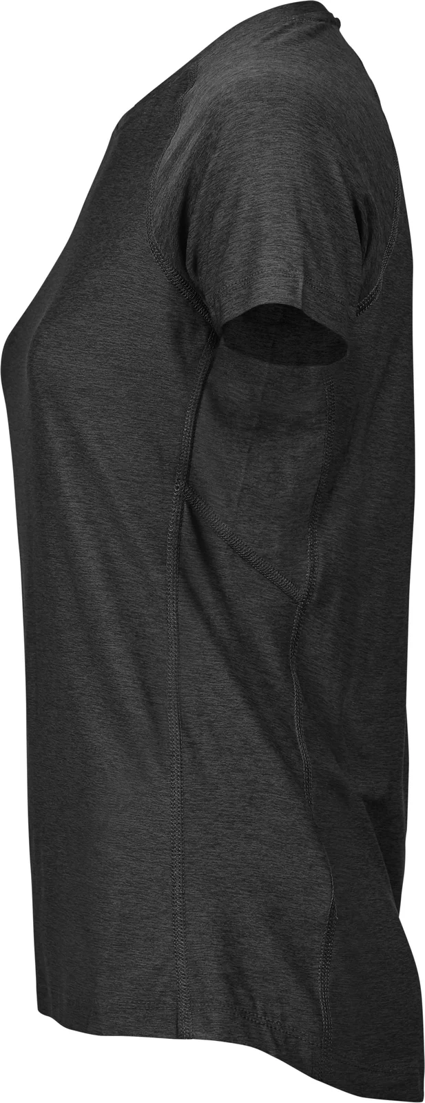 tee-jays-7021-womens-cooldry-t-shirt-blackmelange-left-2 Tee Jays Women's CoolDry Tee