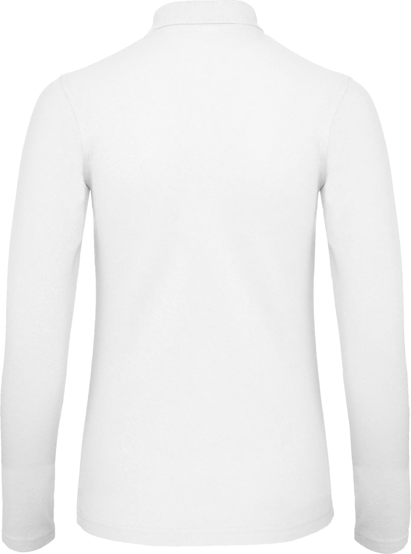 BC-PWI13-ID001-LSL-women-white-5 B&C Long Sleeve Polo ID.001 Women
