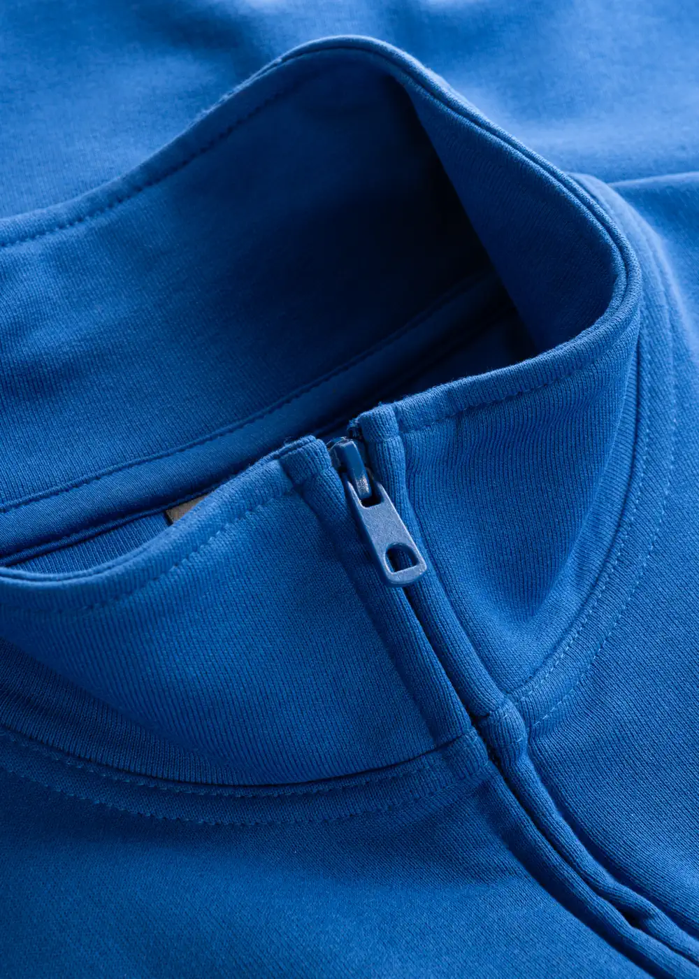 promodoro-5270-mens-sweatjacket-cobaltblue-detail-7 Promodoro Men's Sweatjacket