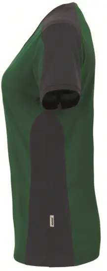 HAKRO Women-V-Shirt-Contrast 190 Mikralinar®