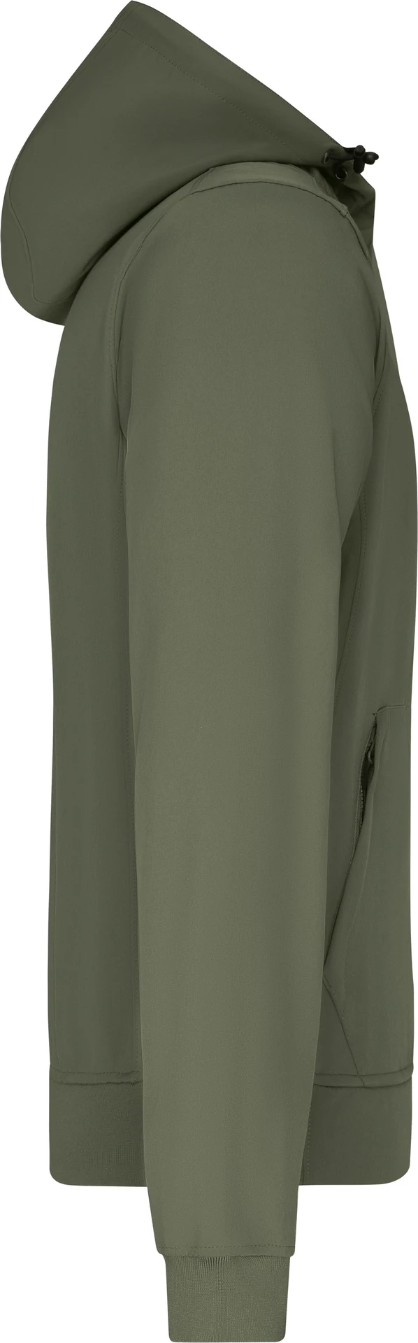 jn1146-mens-hooded-softshell-jacket-olive-camouflage-right-6 James & Nicholson Men's Hooded Softshell Jacket