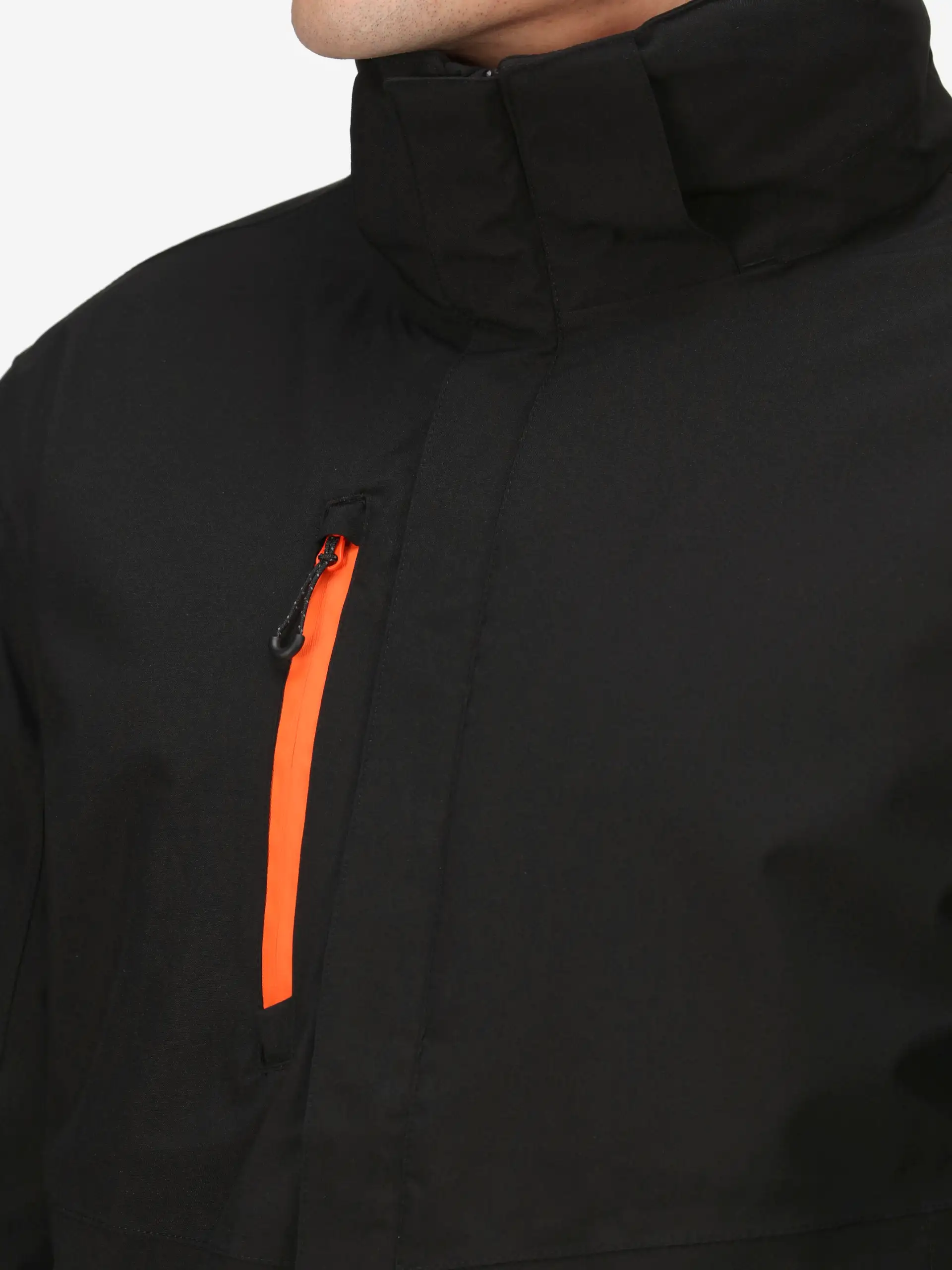 regatta-trw511-x-pro-exosphere-ii-shell-jacket-black-magma-orange-detail-7 Regatta X-Pro Exosphere II Shell Jacket