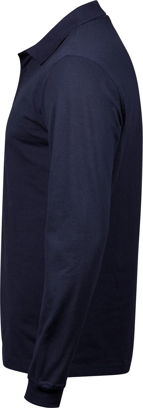 tee-jays-1406-mens-luxury-stretch-long-sleeve-poloshirt-navy-left-2 Tee Jays Men's Luxury Stretch Long Sleeve Polo