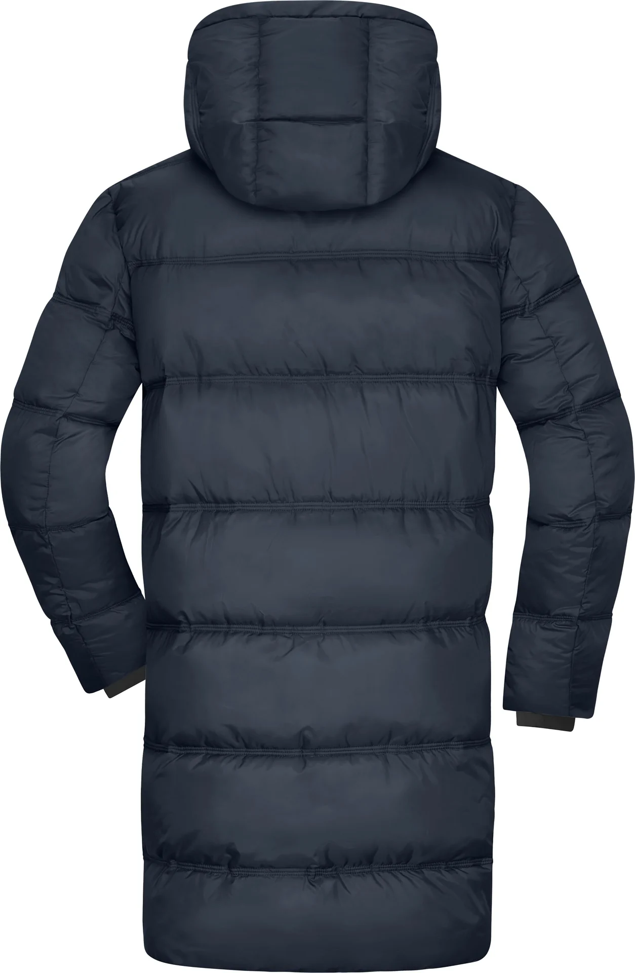 jn1368-mens-winter-short-coat-navy-back-5 James & Nicholson Men´s Winter Short Coat