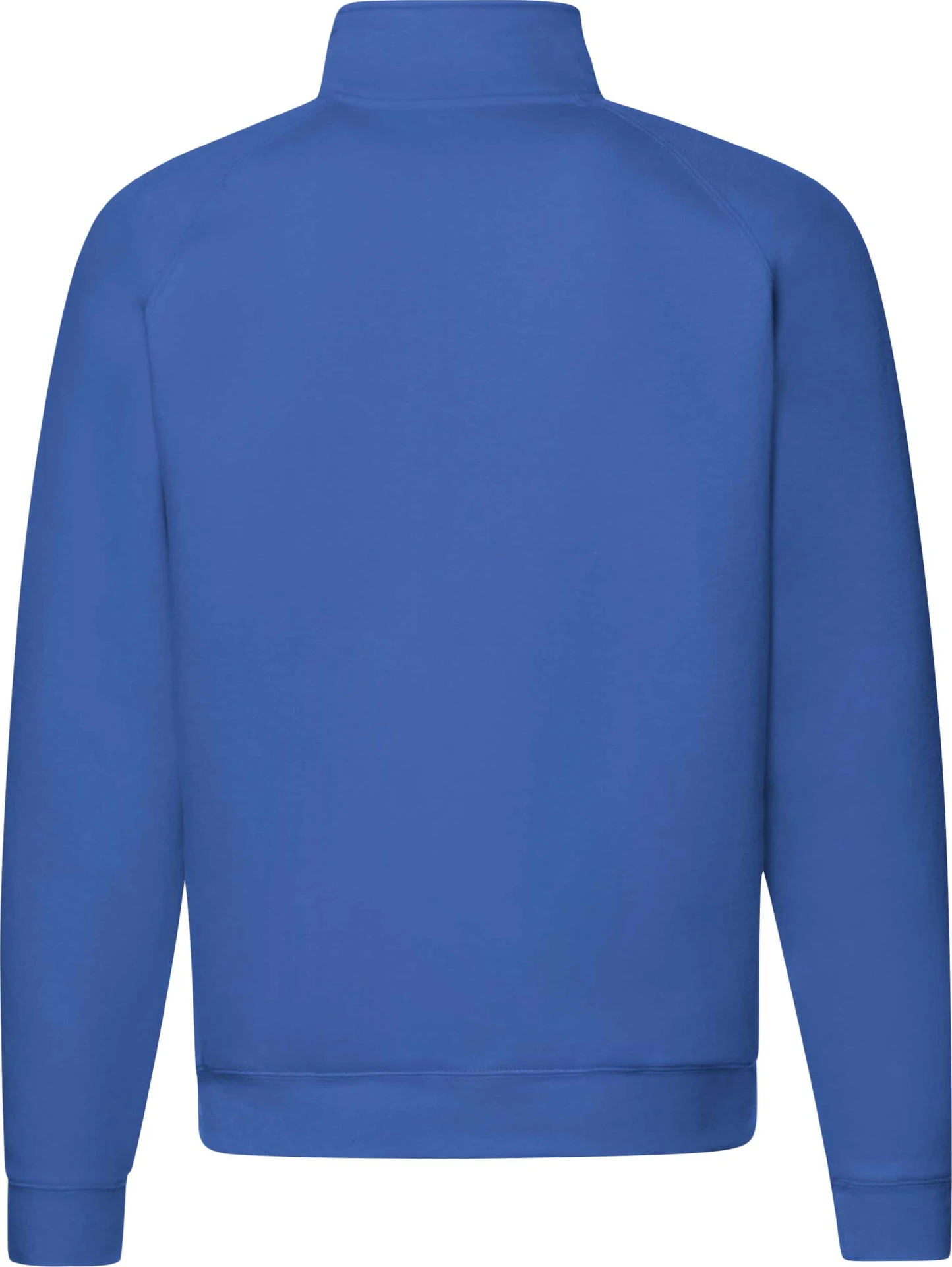 fruit-of-the-loom-62-032-0-premium-zip-neck-raglan-sweatshirt-royalblue-6 F.O.L. Zip-Neck Sweat mit 1/4 Zip