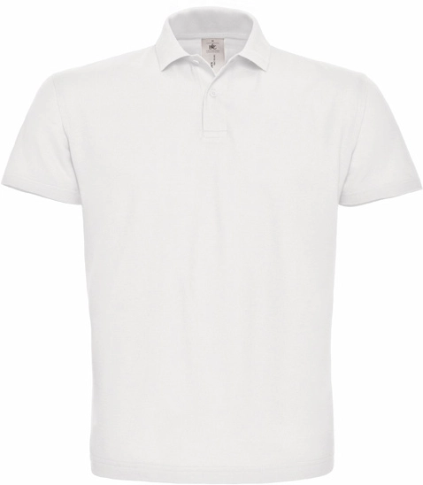 BC-PUI10-Unisex-Polo-ID001-white-3 B&C Poloshirt ID.001