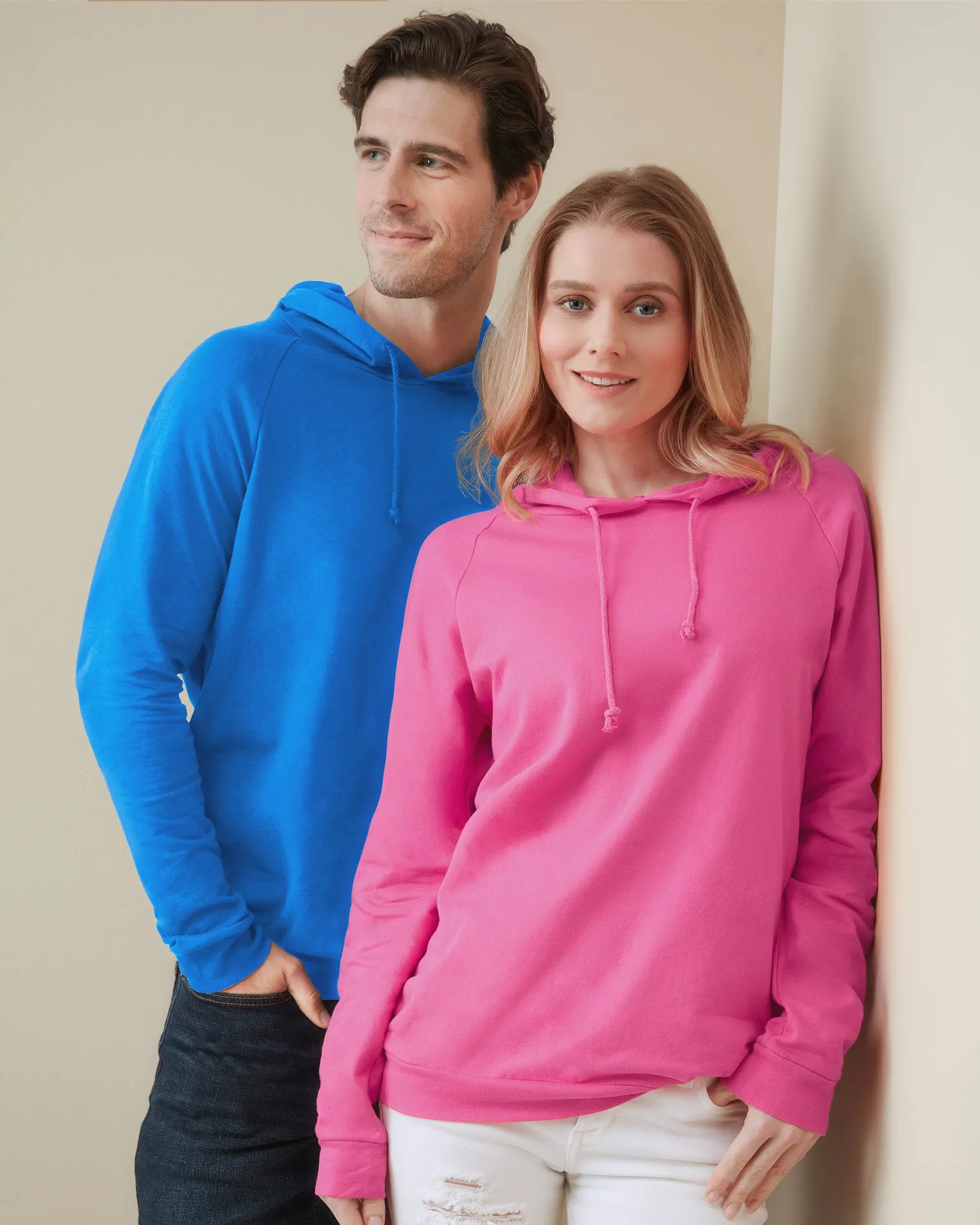 stedman-st4200-unisex-hoody-brightroyal-model-2 Stedman Unisex Sweat Hoodie Light