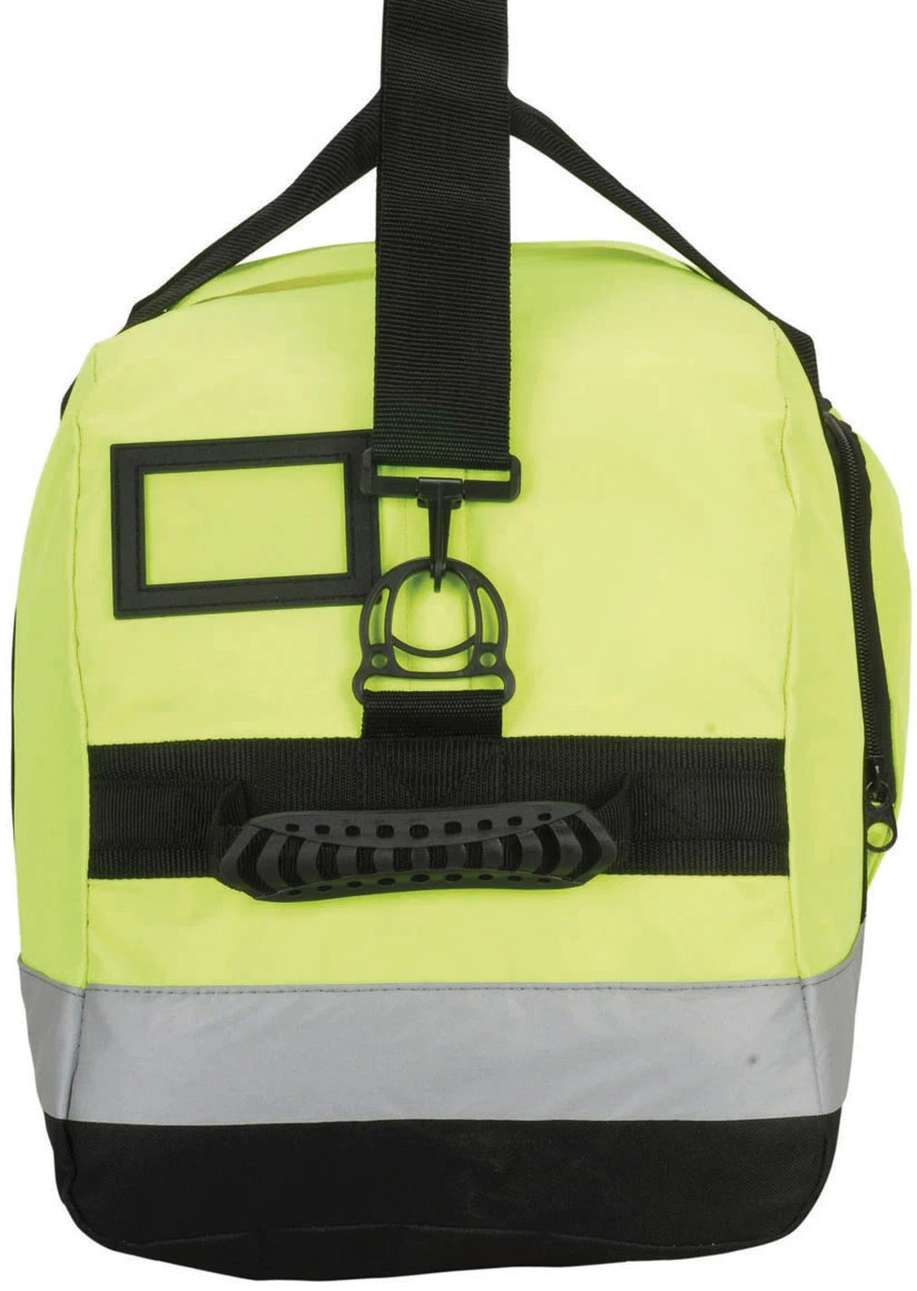 yoko-sh2518-hi-vis-seattle-holdalls-hi-vis-yellow-side-3 YOKO Reisetasche High Visibility Seattle