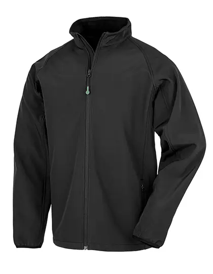 Result Mens Recycled 2-Layer Printable Softshell Jacket Result Mens Recycled 2-Layer Printable Softshell Jacket