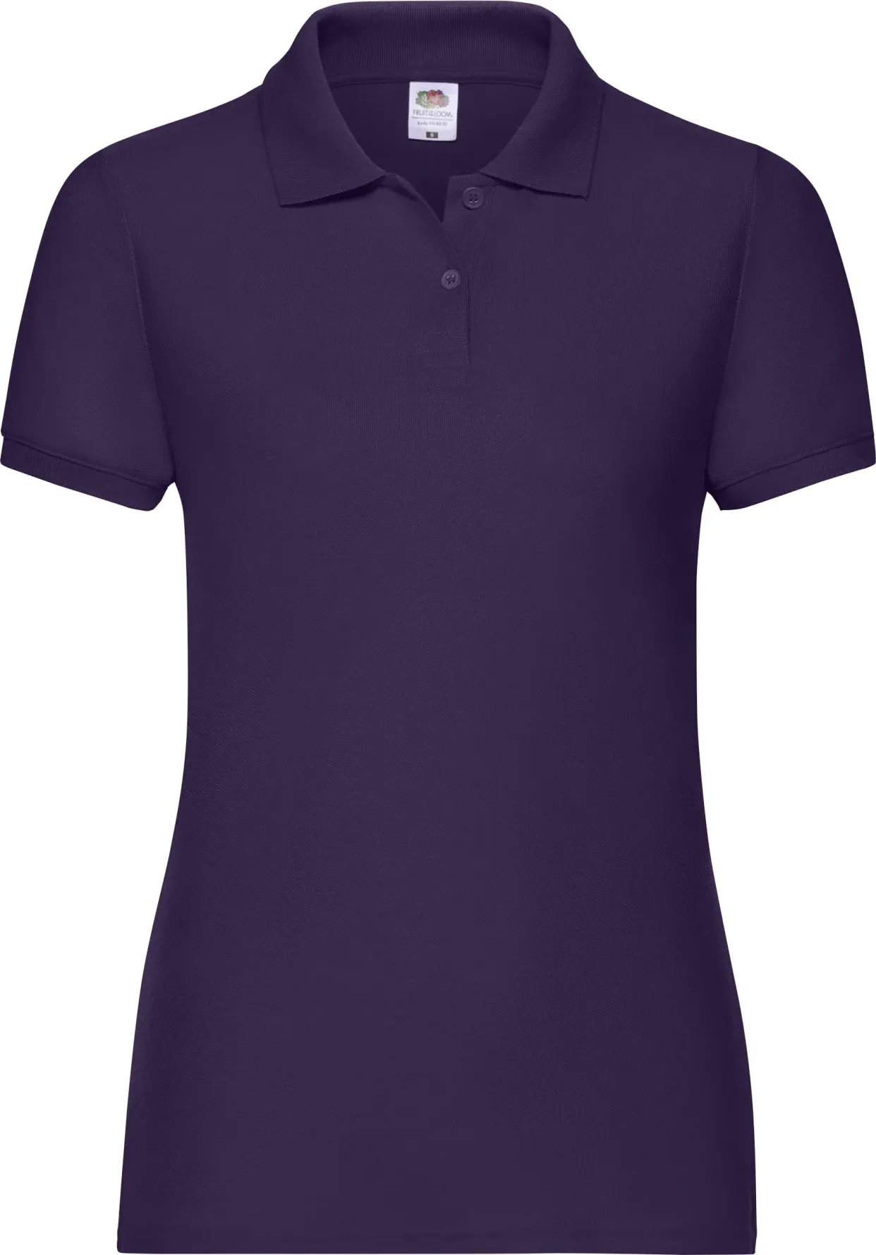 fruit-of-the-loom-63-212-0-ladies-65-35-poloshirt-purple-4 F.O.L. Lady-Fit 65/35 Piqué Polo