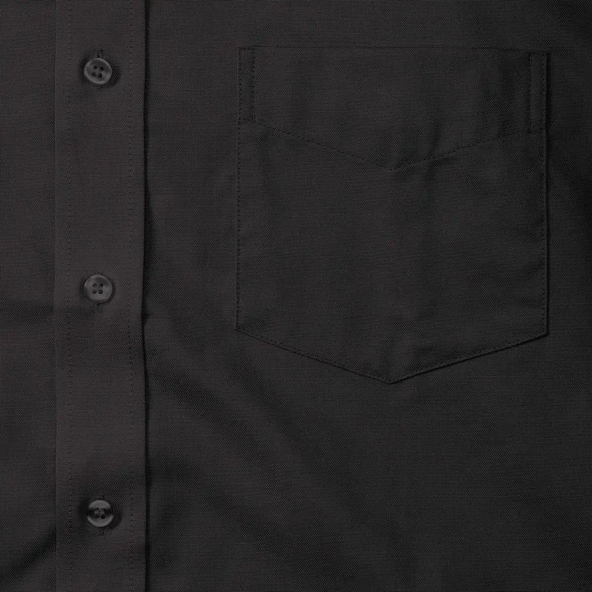 russell-r933m-mens-short-sleeve-easy-care-oxford-shirt-black-detail-7 Russell Men's Short Sleeve Easy Care Oxford Shirt