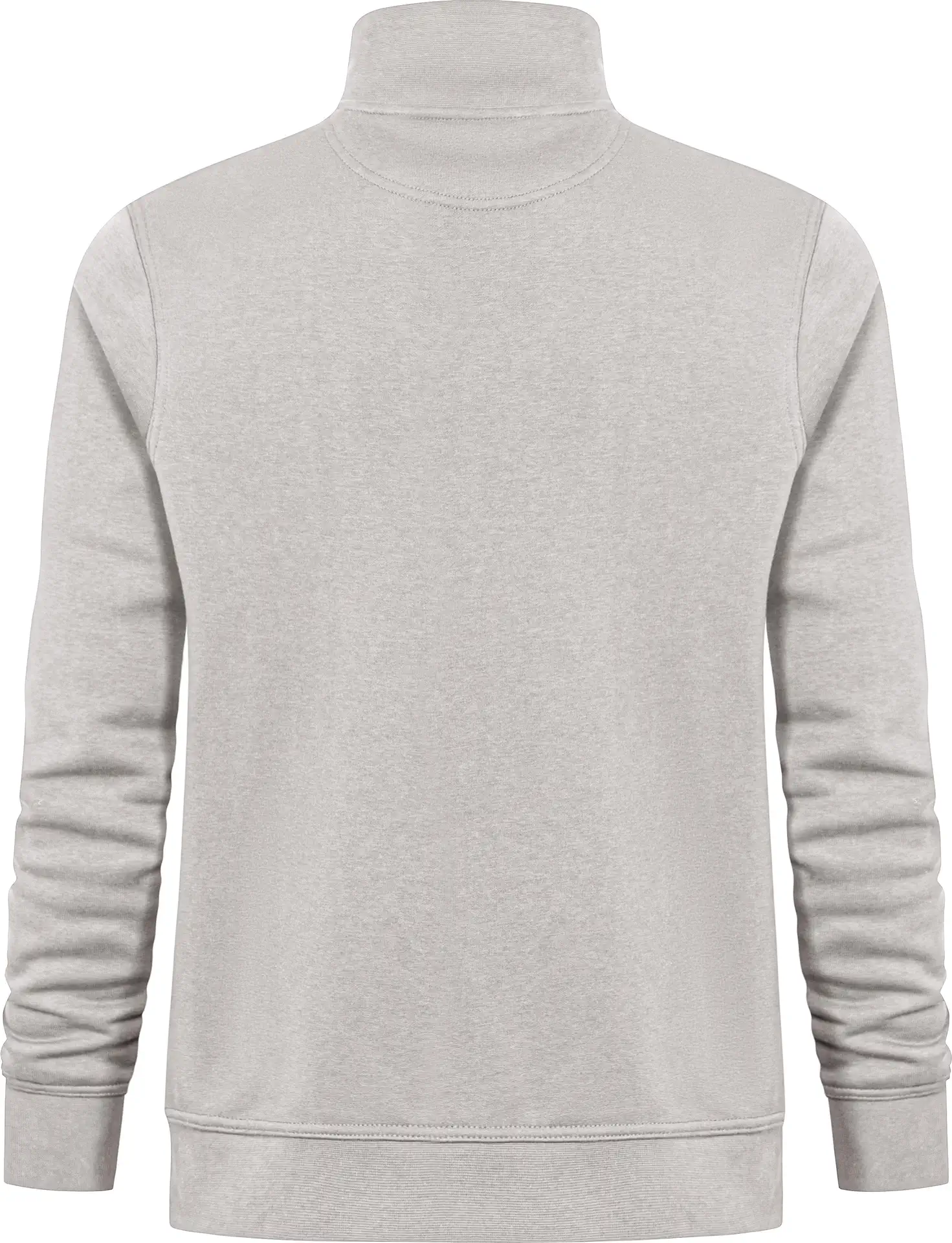 promodoro-5052-unisex-troyer-side-pocket-newlightgrey-back-6 Promodoro Unisex Troyer Side Pocket