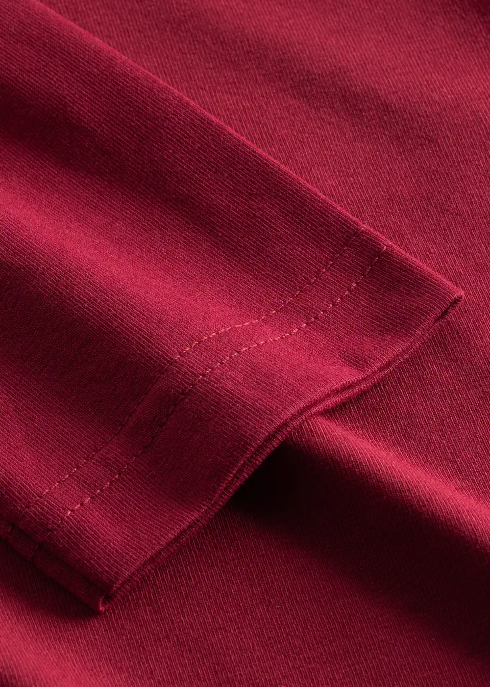 promodoro-4095-womens-t-shirt-long-sleeve-granat-detail-8 Promodoro EXCD Women's T-Shirt Longsleeve