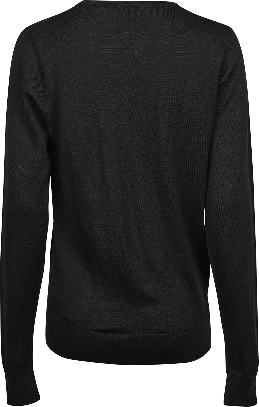 tee-jays-6006-womens-crew-neck-sweater-black-back-3 Tee Jays Women´s Crew Neck Sweater