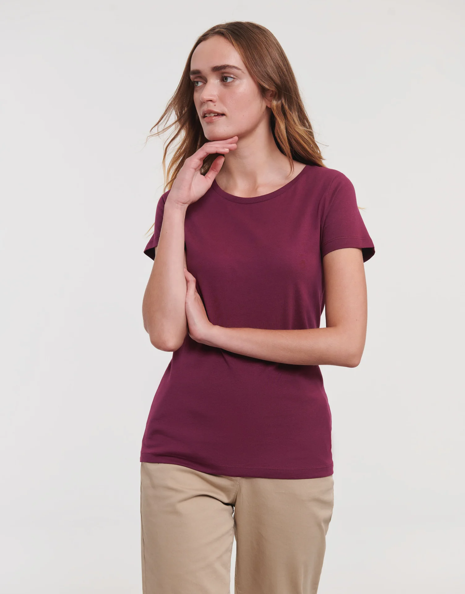 Russell Ladies Authentic Tee Pure Organic