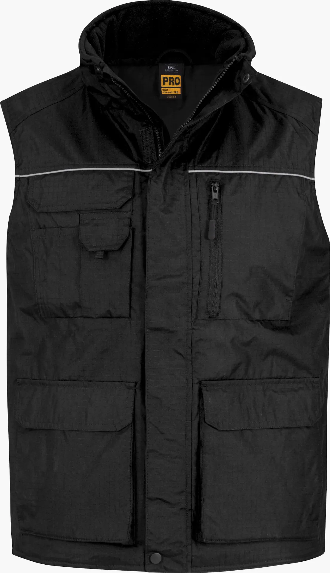 BC-JUC40-ExpertPro-black-2 B&C Bodywarmer Expert Pro