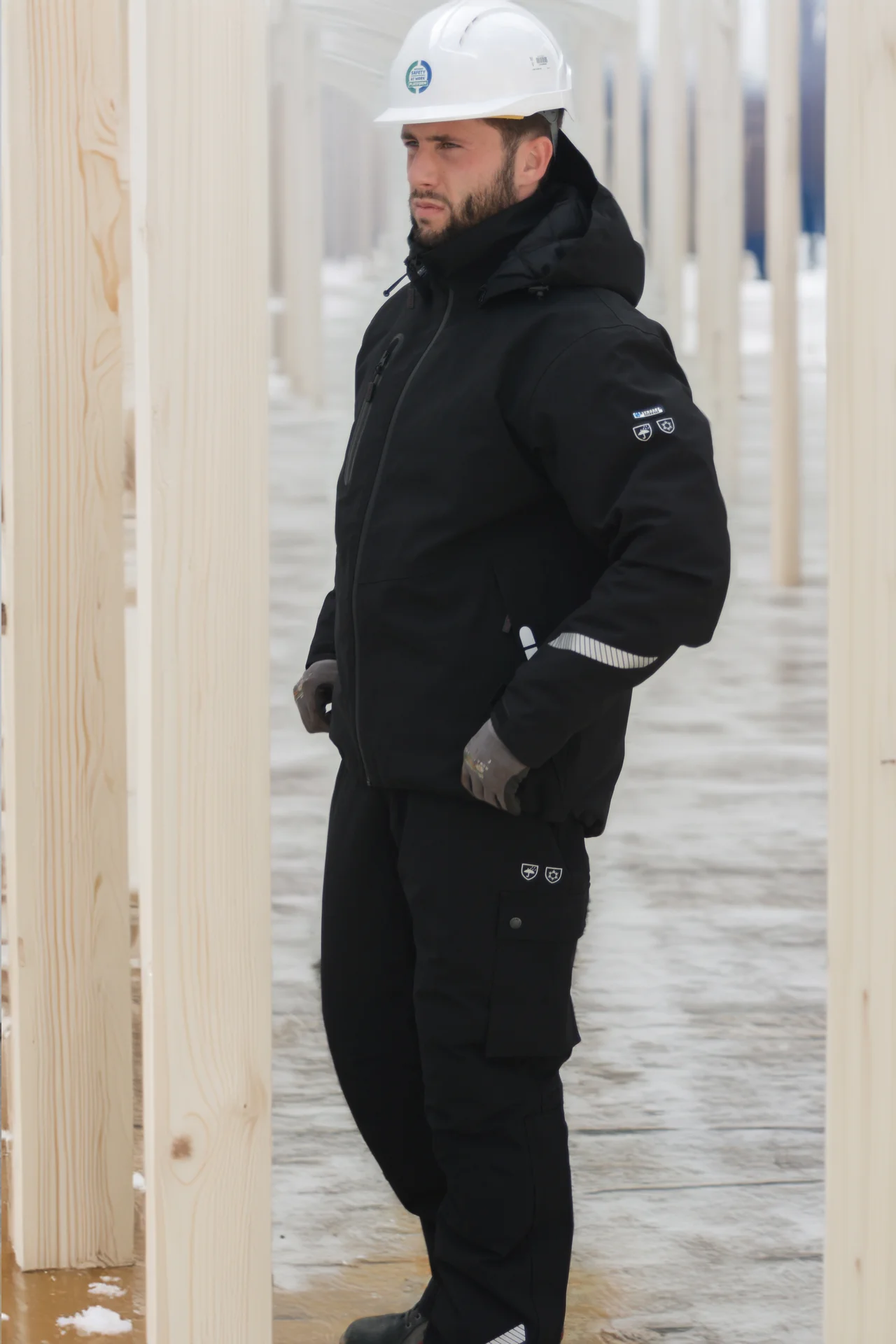 Lyngsøe 4WS-4097 Atmungsaktive Stretch Winterjacke