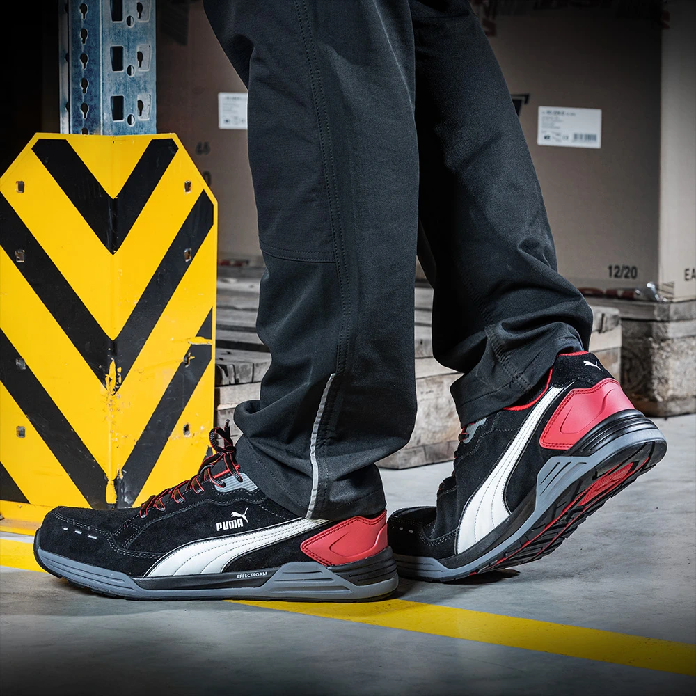 PUMA Sicherheitsschuh AIRTWIST BLK RED S3 PUMA Sicherheitsschuh AIRTWIST BLK RED S3