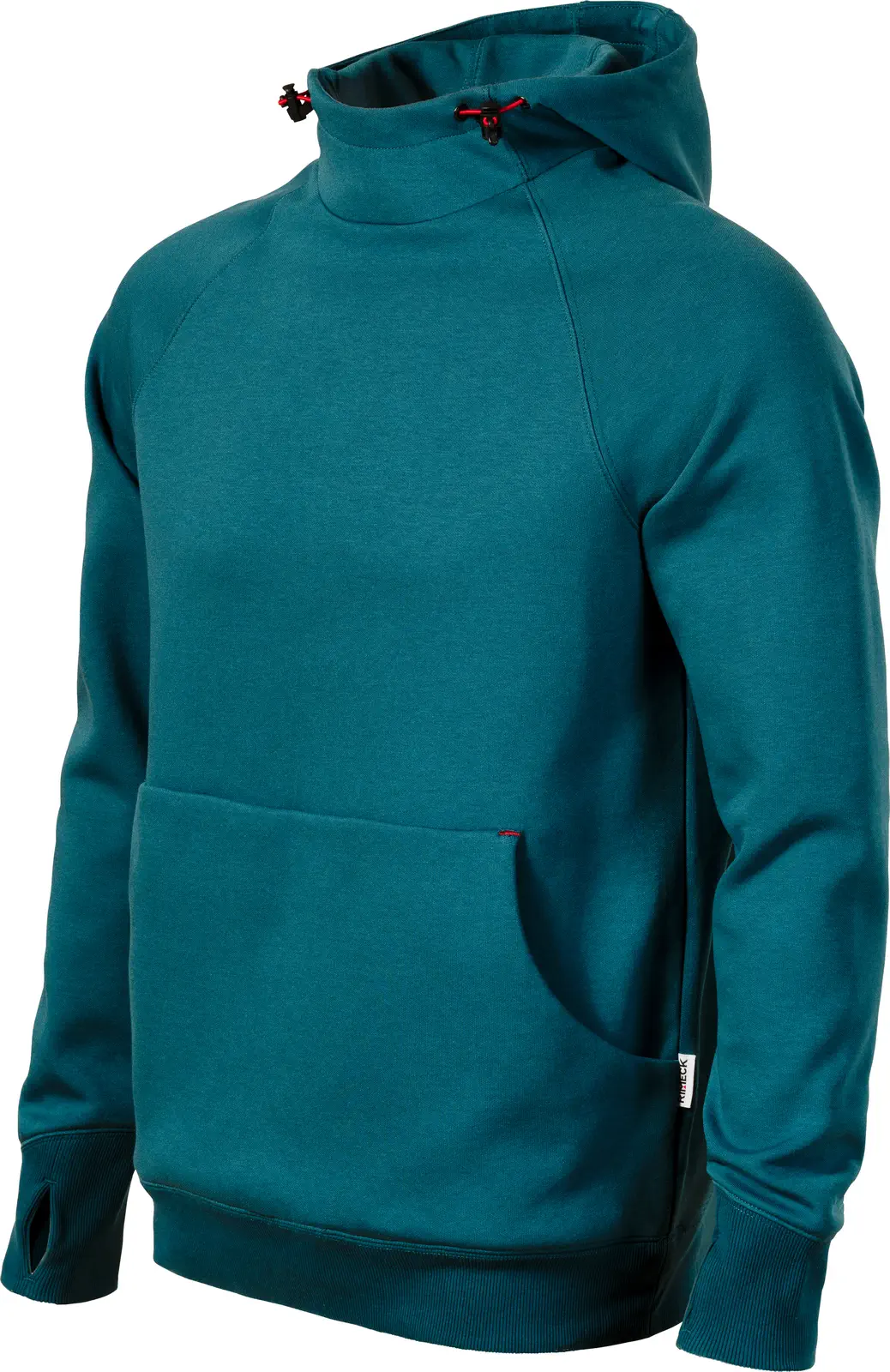 rimeck-w43-sweatshirt-vertex-hoodie-petrolblau-left-3 RIMECK Sweatshirt Vertex Hoodie W43