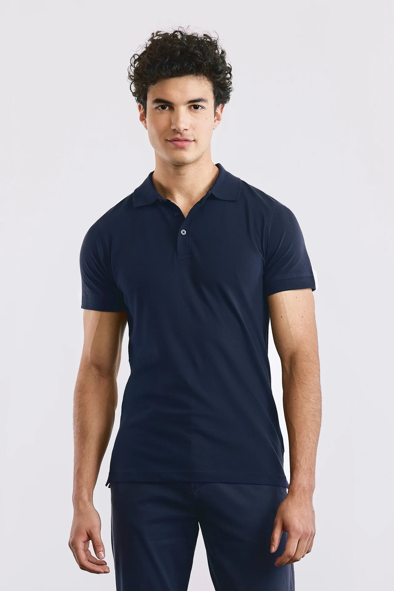 promodoro-4120-mens-polo-navy-model-0 Promodoro Men´s Polo 92/8