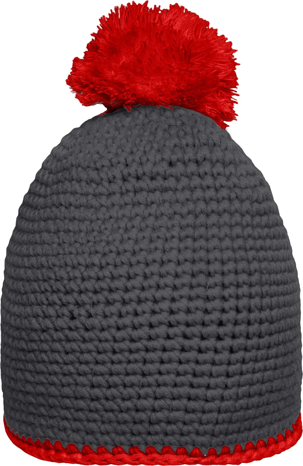 myrtle beach Pompon Hat with Contrast Stripe