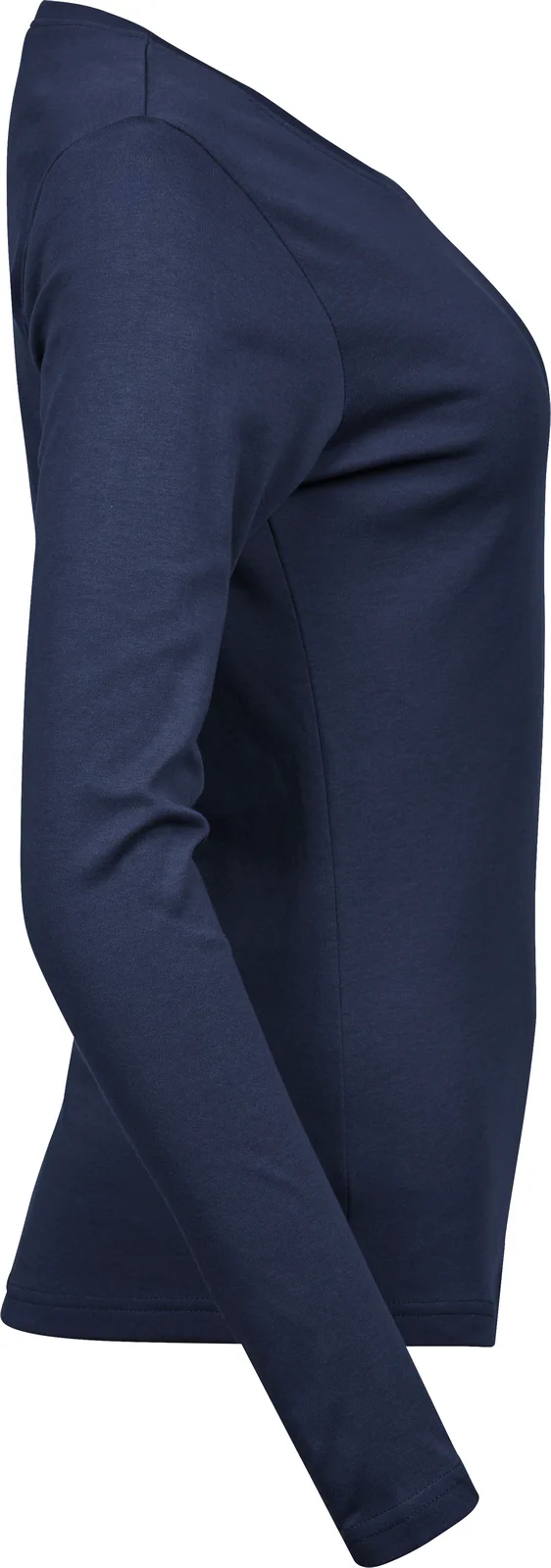tee-jays-590-womens-long-sleeve-interlock-t-shirt-navy-right-4 Tee Jays Women's Long Sleeve Interlock Tee