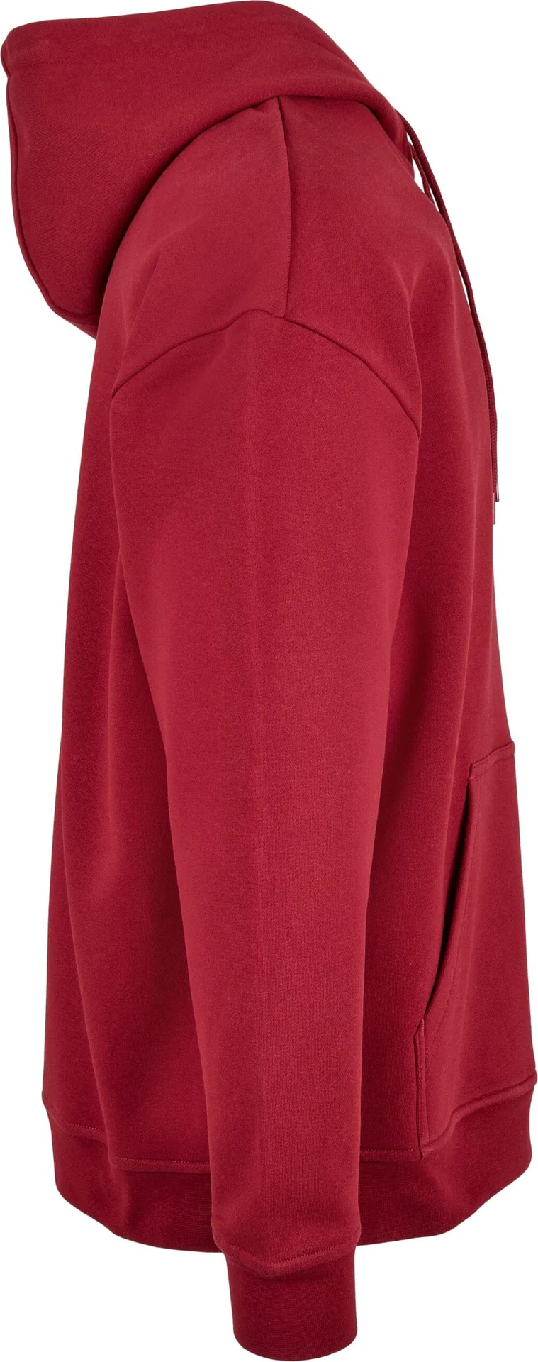 BYB-BB006-basic-oversize-hoody-burgundy-right-8 Build Your Brand Basic Oversize Hoody