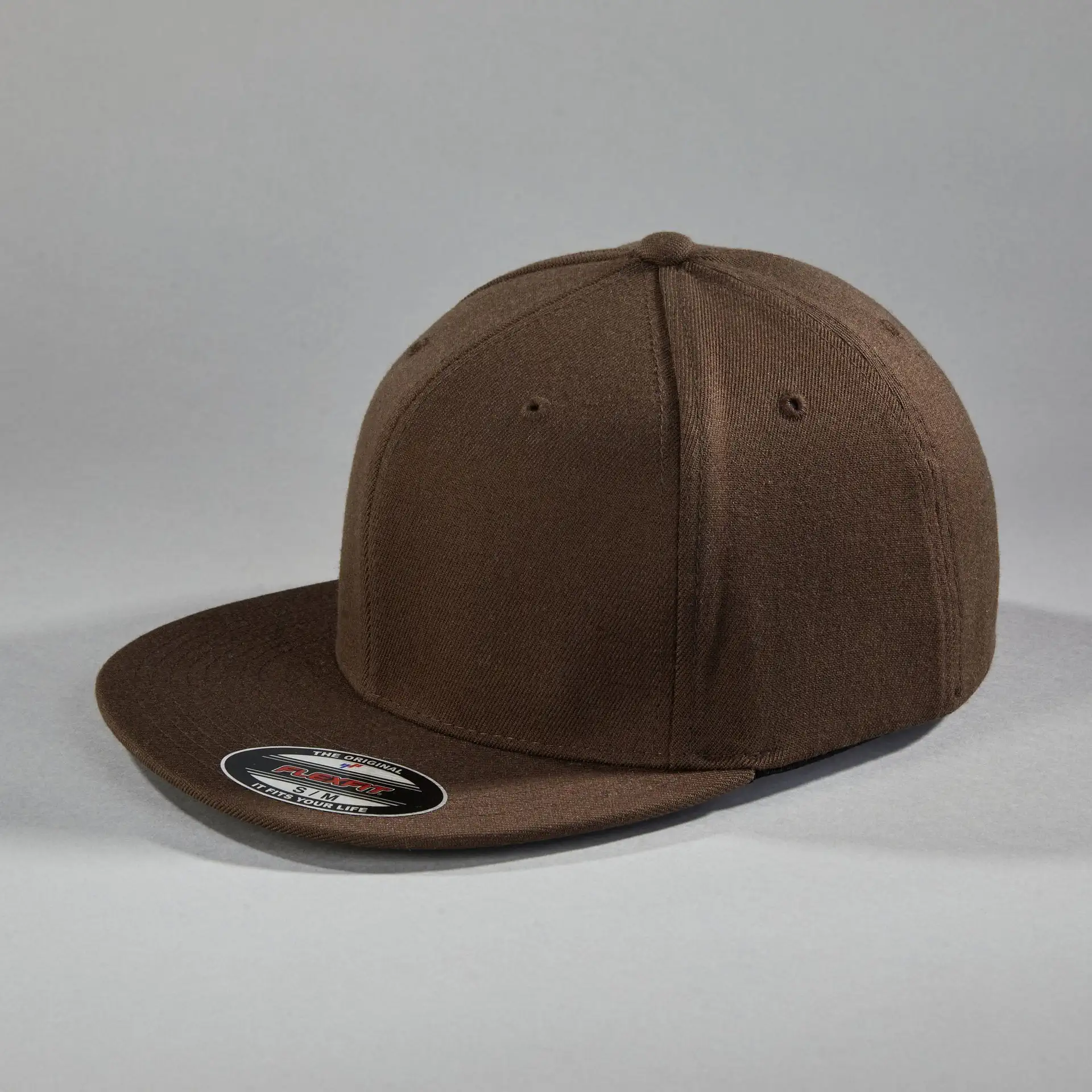 daiber-mb6184-flexfit-flat-peak-cap-detail-7 daiber 6-Panel Flexfit® Flat Peak Cap