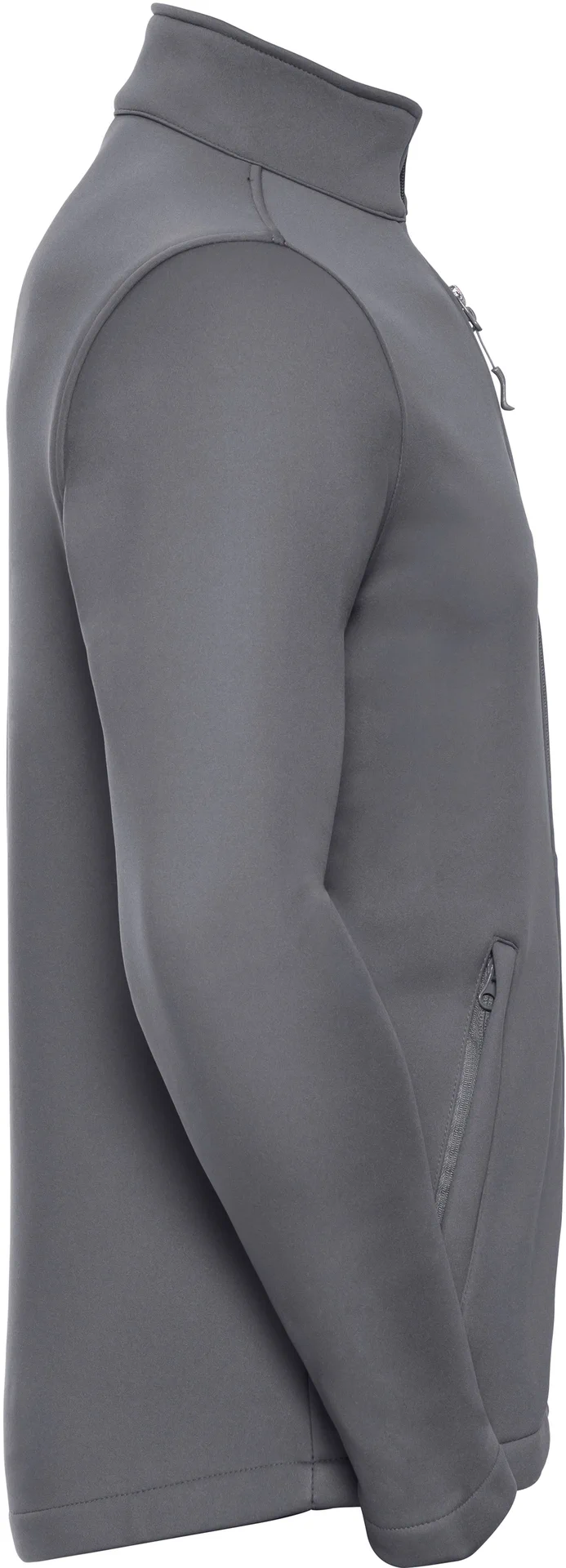 russell-r040m-mens-smart-softshell-jacket-convoygrey-side-4 Russell Men's Smart Softshell Jacket
