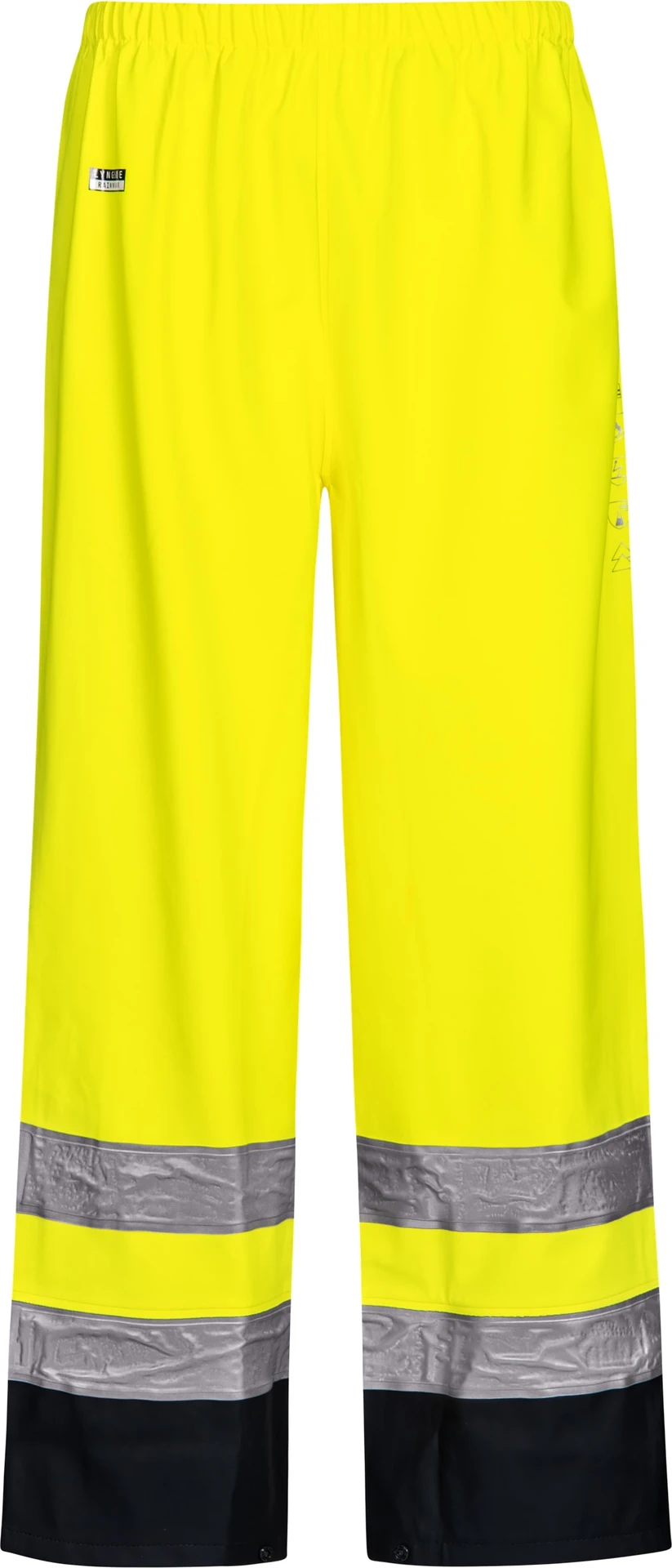 lyngsoe-arc-lr4052-multinorm-hi-vis-hose-leuchtgelb-navy-front-1 Lyngsøe ARC-LR4052 Multinorm Hi-Vis Hose