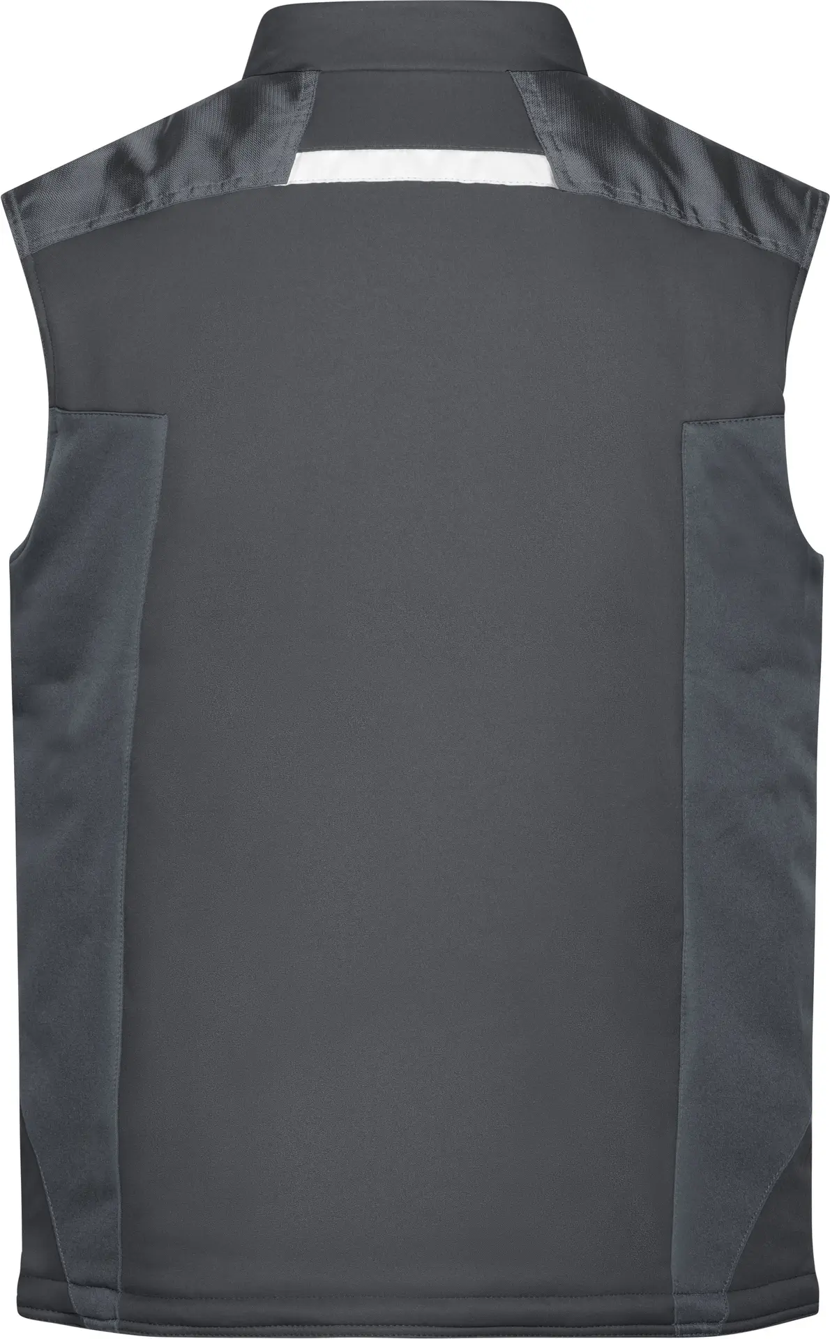 jn825-craftsmen-softshell-vest-black-black-back-5 James & Nicholson Craftsmen Softshell Vest -Strong-