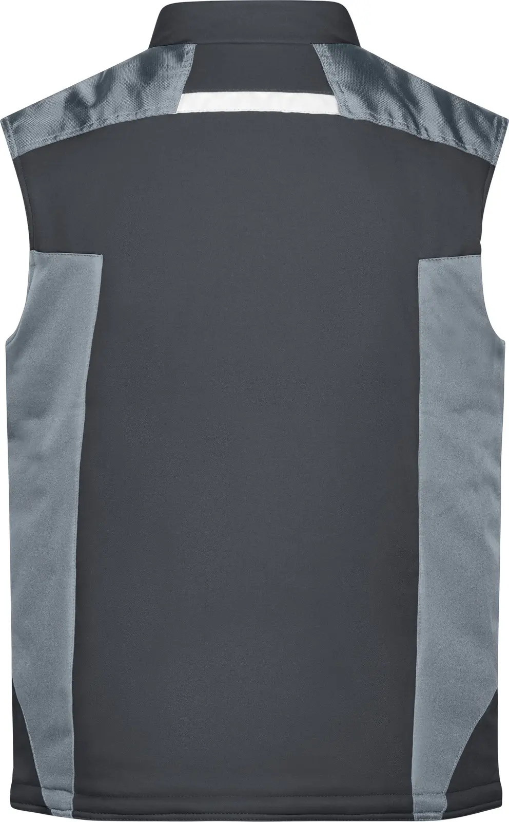 jn825-craftsmen-softshell-vest-black-carbon-back-5 James & Nicholson Craftsmen Softshell Vest -Strong-