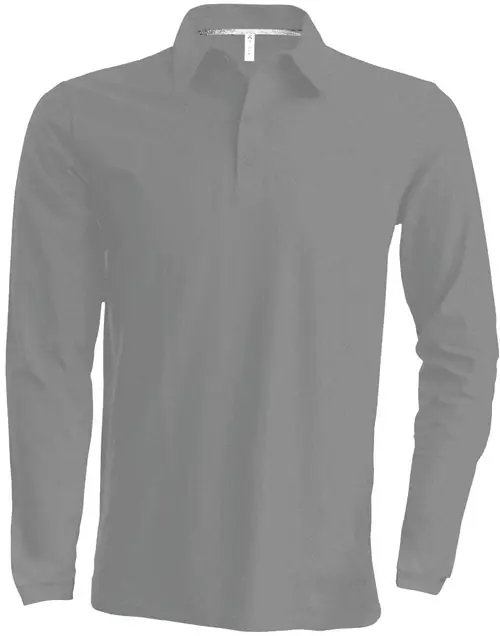 Kariban Herren Piqué Polo langarm